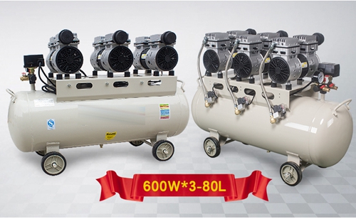 600W - hohe Qualität Sanmin der Miniluftkompressor 9L Oilless stummer Hochdruckentwurfs-hölzerne arbeitende Hauptanwendungs-AC220V