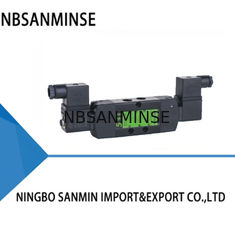 IP65 wasserdichtes Doppelspulen-Solenoidventil 0,2-1,0 Mpa 60°C NBR PUR Dichtungsrutschhalter