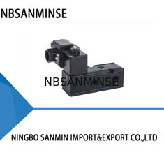 Rohrplattenart Ein-Spule-Pneumatik-Solenoidventil 0,15-0,8Mpa NBR-Dichtung DC24V 3,5W