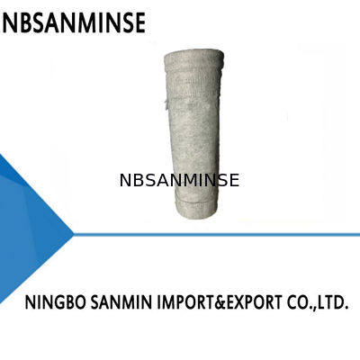 Polyester-gemischte leitfähige Faser-Nadelfilz-Staubbeutel-industrielle Luftfiltertüte 550g/M2 staubdichte Baghouse-Filtertüten