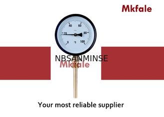 Bimetallisches Temperatur-Prozeßmessgerät des schwarzer Stahlkasten-flüssiges Manometer-SMNB