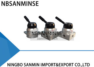 G 1/4 Handumschaltventil des Faden-manuelles pneumatisches Magnetventil-NBSANMINSE K34R6