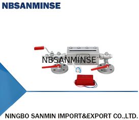 Größe mm L 300 350 440 L1 165 200 200 Zweifarbiger Messing-Solenoidventil D 115 D1 85 D2 65 Z-φd 4-φ14 Dichtungsprüfung Druck 2,5Mpa