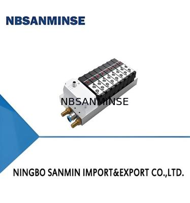 Mehrpolsteckeranschluss + Verteilerblock  Ventilgruppe