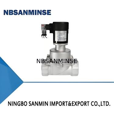 304 Edelstahl chemisches Magnetventil mit DC12V-AC380V Spannung und Betriebstemperatur von 5-50°C