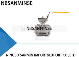 CF8M Öl-Gas-Wasserleitungs-Linie Anwendung 1 Zoll hydraulische Hochdruckkugelventil 1000psi WOG Edelstahl-SS316