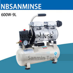 600W - hohe Qualität Sanmin der Miniluftkompressor 9L Oilless stummer Hochdruckentwurfs-hölzerne arbeitende Hauptanwendungs-AC220V