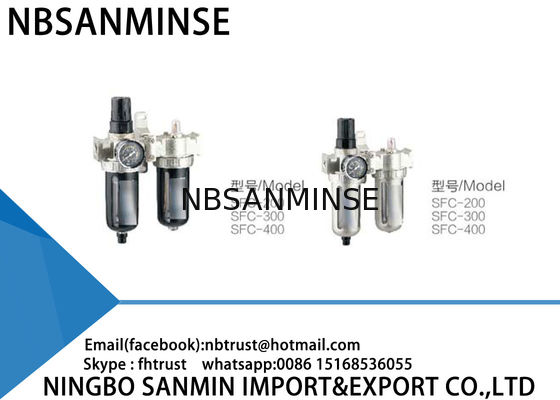 Berufs-pneumatischer industrieller Luftfilter-Regler und Fettspritze SFC FRL
