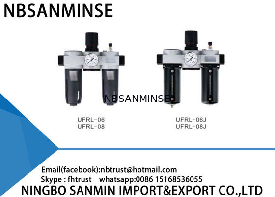 UFRL pneumatische Einheit der Filter-Regler-Fettspritzen-Luft-FRL mit saurer Antischüssel