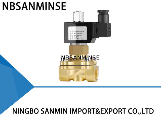 Schmiedete Antiexplosion Z6 Messingmagnetventil normalerweise offenes 0 - 65 ℃ Temperatur