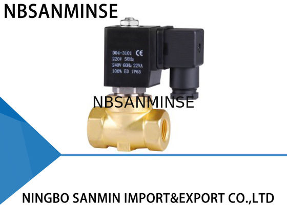 P4 Minisolenoid-Wasser-Ventil-hilfsgesteuerte Aktion des messing-/SS 316 elektrisches