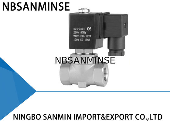 P4 Minisolenoid-Wasser-Ventil-hilfsgesteuerte Aktion des messing-/SS 316 elektrisches