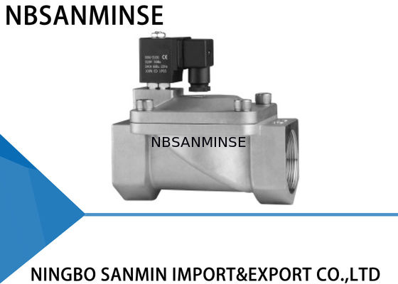 Großer Magnetventil-Edelstahl 304/316 des Durchmesser-P7 normalerweise offener