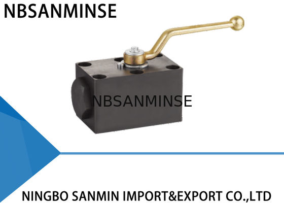KHP-Reihen-Platten-Art verschließbares hydraulisches Kugelventil hydraulisches Sanmin korrosionsbeständig
