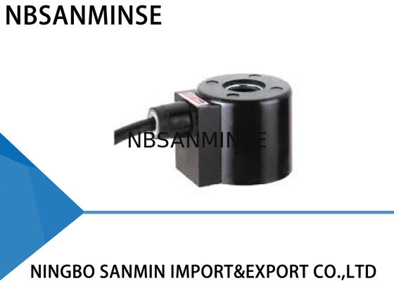 16431 Führungs-Art Magnetventil-Spule DC 18 Watt-normale Energie-Schwarz-Farbe