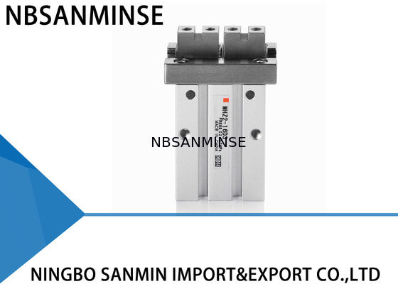 Finger Cylinder Air Gripper Doppel / Einwirkende MHZ2 Serie 6-40 Bohrungen automatische Produktionslinie