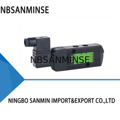 NBR PUR IP65 Wasserdichtes Pneumatisches Magnetventil Einzelspulen Magnetventil 0,2 - 1,0 MPa