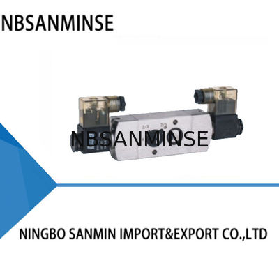 Doppel elektrische Steuerung Pneumatische Magnetventil 120C 5/2 Umwandlung 3/2 0,2-1,0Mpa