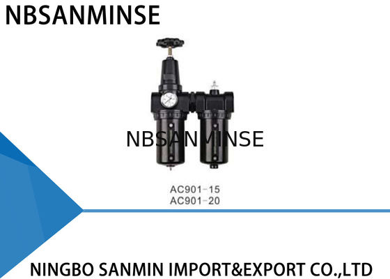 Pneumatischer Luftfilter-Regler-Fettspritze G-Faden 1 1/2 „, 2" Hafen-Größe
