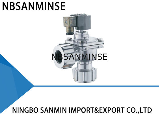 Pneumatisches Sanmin-Impulsventil mit hoher Leistung und staubdichtem ADC12-Druckgussgehäuse mit Rohranschluss