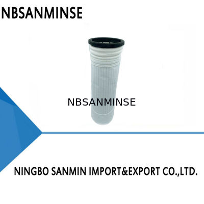 Streifen-antistatischer Polyester-Nadelfilz-Staubbeutel-langfristiger Temperaturbeständigkeits-Staub-Beweis Baghouse-Filterbeutel