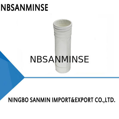 550 g/m2 Polyester-Nadelfilz-Luftfilterbeutel, flammhemmender industrieller Staubbeutel, staubdicht, Baghouse-Filterbeutel