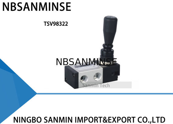 G 1/4" Verschluss-Art pneumatisches mechanisches Ventil-Handzug-Ventil-zweistellige fünf Weisen-zweistellige Dreiwege