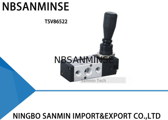 G 1/4" Verschluss-Art pneumatisches mechanisches Ventil-Handzug-Ventil-zweistellige fünf Weisen-zweistellige Dreiwege