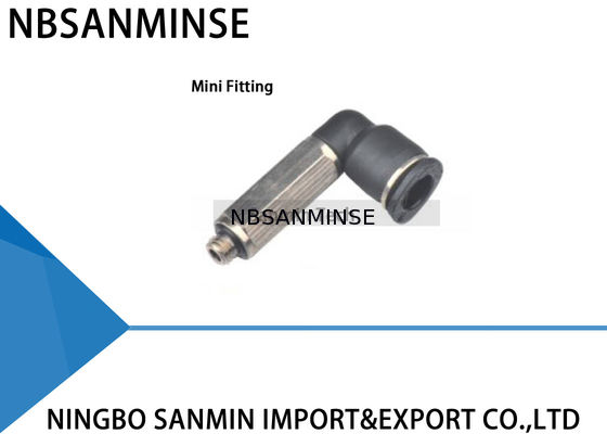 PLL - Das c-Vertrags-One Touch, das Miniinstallationen verlängerten männlichen Ellbogen passt, schließen passende pneumatische Teile Sanmin an