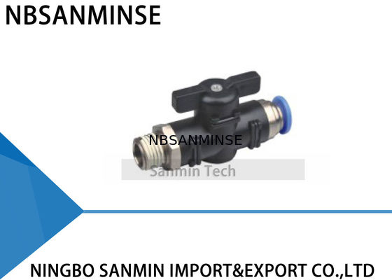 BVC-Luftströmungs-Prüfer-pneumatische kompakte Minikugelventil-hohe Qualität Sanmin