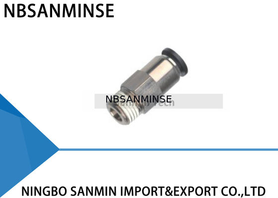 PCVC-Rückschlagventil-pneumatische Air One-Weisen-nicht Rückkehr-Ventil-Messingfaden-Eindrückung die Ausstattung von Sanmin