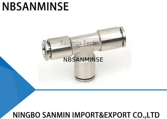 MPUT-pneumatische Messingluft-Schlauch-Installationen, pneumatischer passender Messingrohranschluß Sanmin