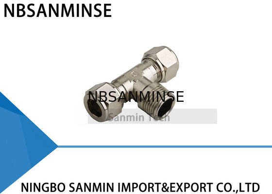 Standard-Faden-lüften pneumatische Teil-Rohranschlüsse BSPT (R) passendes Sanmin