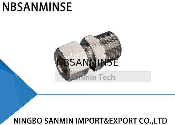 Kc pneumatischer Faden-pneumatische Teile des Klemmringverschraubungs-Messing-BSPT (R)