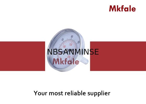 Heizung/Klempnerarbeit-flüssiges Manometer-Aluminium-Bimetallthermometer