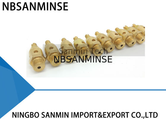 Pneumatische Teil-Auspuff-Schalldämpfer-Drossel-Ventil-pneumatische Schalldämpfer-Messing-Installation