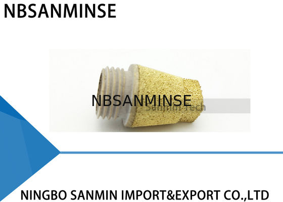 Schalldämpfer-Auspuff gesinterter kupferner pneumatischer Luft-Installations-Schalldämpfer-Filter NBSANMINSE SCQ
