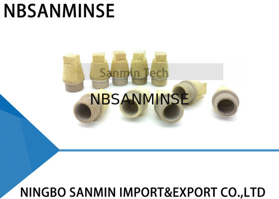 Schalldämpfer-Auspuff gesinterter kupferner pneumatischer Luft-Installations-Schalldämpfer-Filter NBSANMINSE SCQ