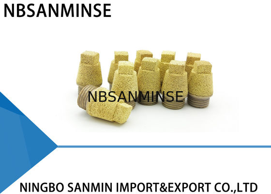 Schalldämpfer-Auspuff gesinterter kupferner pneumatischer Luft-Installations-Schalldämpfer-Filter NBSANMINSE SCQ