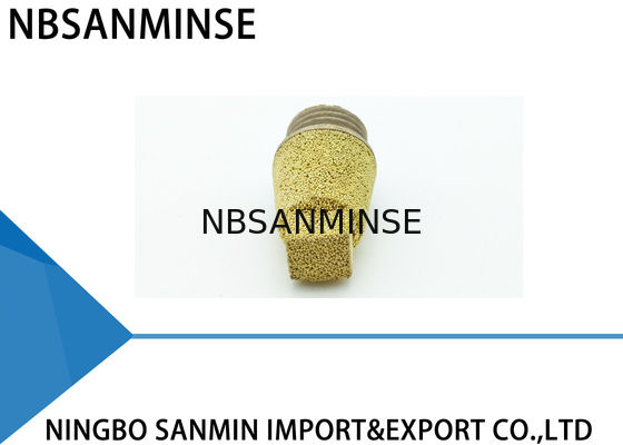 Schalldämpfer-Auspuff gesinterter kupferner pneumatischer Luft-Installations-Schalldämpfer-Filter NBSANMINSE SCQ