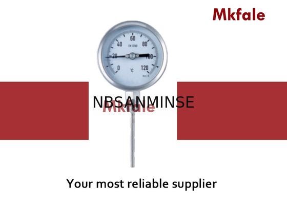 Hohe Genauigkeits-Bimetallthermometer-flüssiges Manometer für die Technik des Maß-Instrumentes