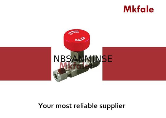 MNV-Minigas-Nadel-hydraulische Kugelventil-Rohrstutzen-Endanschluss-Winkel-Art