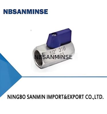 1 / 4 Zoll Mini Ball Pneumatische Magnetventil Steuerung