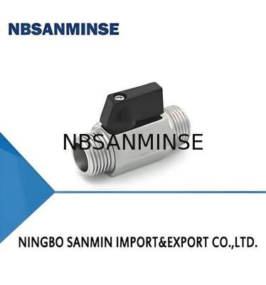 Mini Ball 1 Zoll Pneumatischer Zylinder Solenoidventil M/M