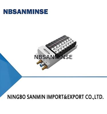 Mehrpolsteckeranschluss + Verteilerblock  Ventilgruppe