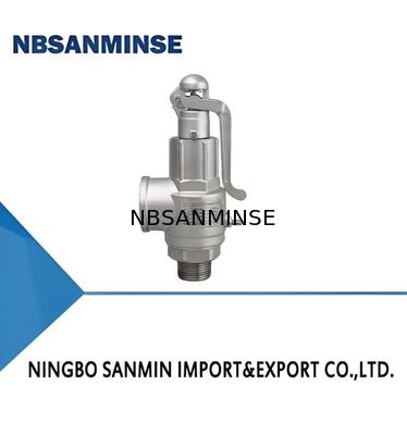 Sicherheitsventil aus Edelstahl 65bar Federladen A21-Serie