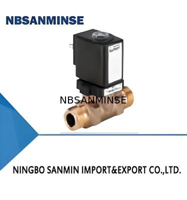 Servogesteuertes 2/2-Wege-Membranventil mit Stahlmaterial und Messing-Magnetventil