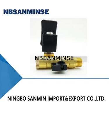 SR-G-15 4Mpa G 1/2 Hochdruck-Solenoid für elektronische Abflussventile Luftkompressor-Ventil Messing-Solenoid-Abfluss NBSANMINSE