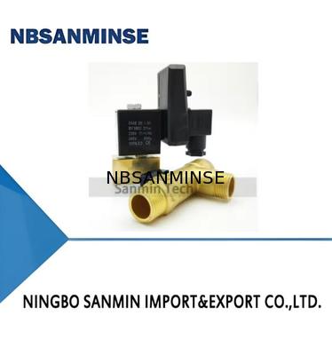SR-G-15 4Mpa G 1/2 Hochdruck-Solenoid für elektronische Abflussventile Luftkompressor-Ventil Messing-Solenoid-Abfluss NBSANMINSE