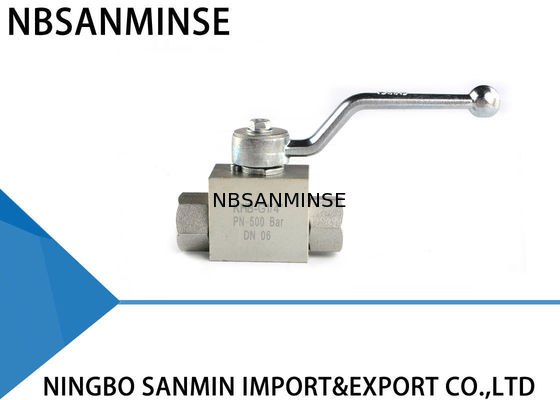 Standard-Kugelventil-Industrie NPT G manuelle auf weg von Ventil-Kohlenstoffstahl-Material
